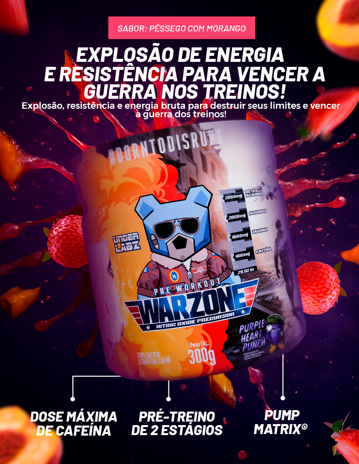 Criativo Warzone Purple Heart Punch 300g Pesseg c Moran 6755e217 290a 46a3 9b24 ab368ea2d622