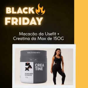 Kit Macacão Usefit + Creatina Max 150g