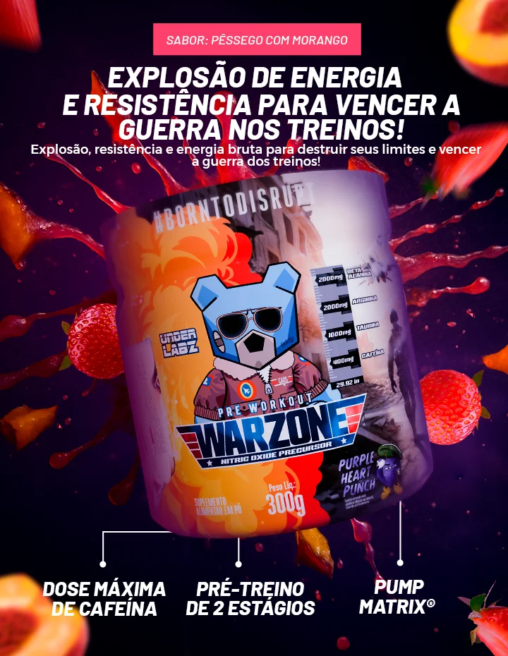 Criativo Warzone Purple Heart Punch 300g Pesseg c Moran 6755e217 290a 46a3 9b24 ab368ea2d622